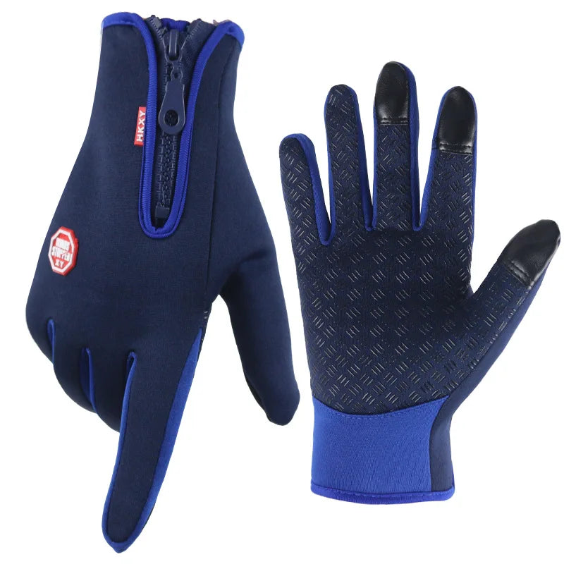 Winter Gloves For Men Women Touchscreen Warm Outdoor Cycling Driving Motorcycle Cold Gloves Windproof Non Slip Gloves