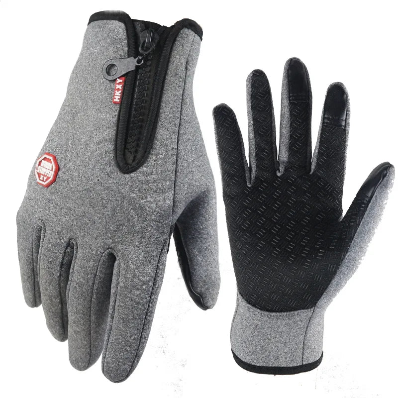 Winter Gloves For Men Women Touchscreen Warm Outdoor Cycling Driving Motorcycle Cold Gloves Windproof Non Slip Gloves